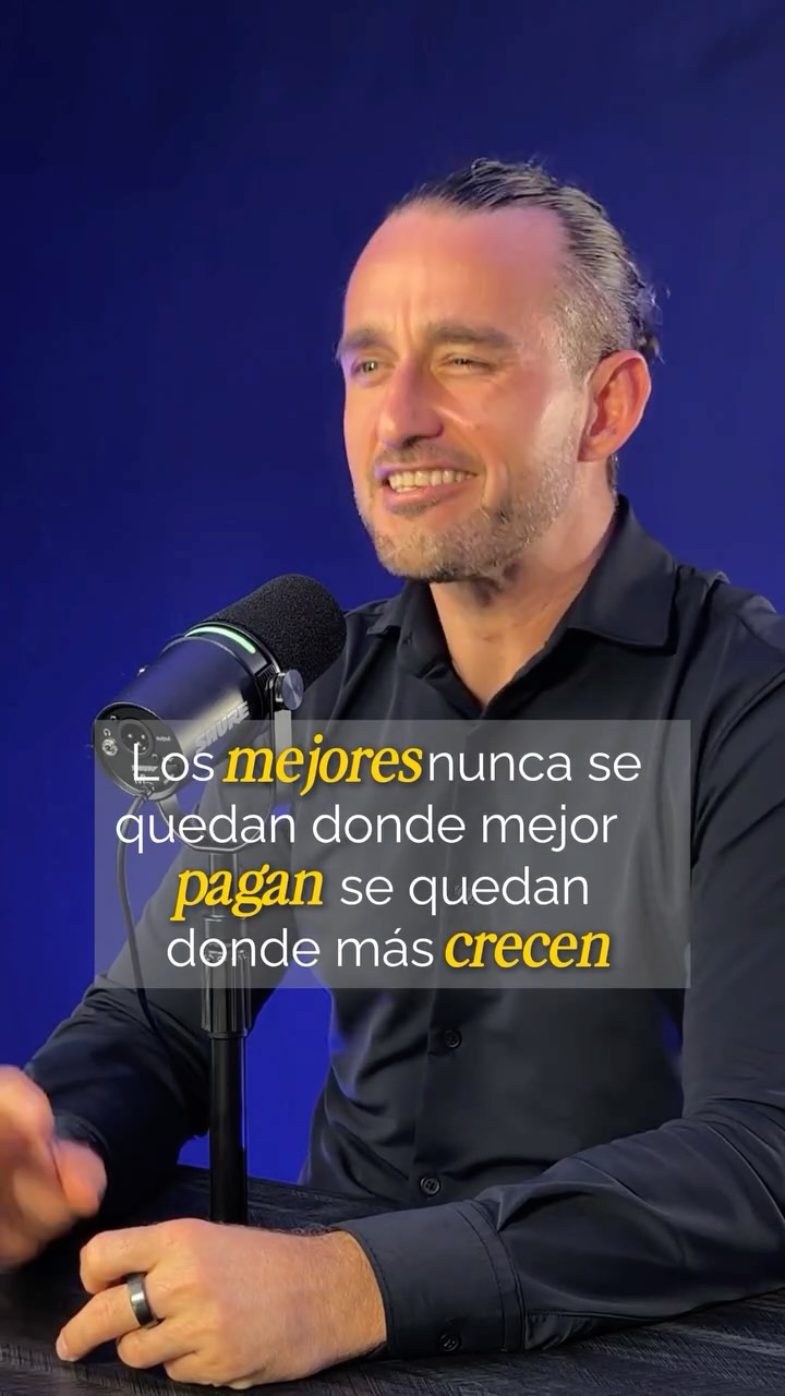 Portada del reel: Los mejores no se quedan donde mejor pagan, se quedan donde más crecen